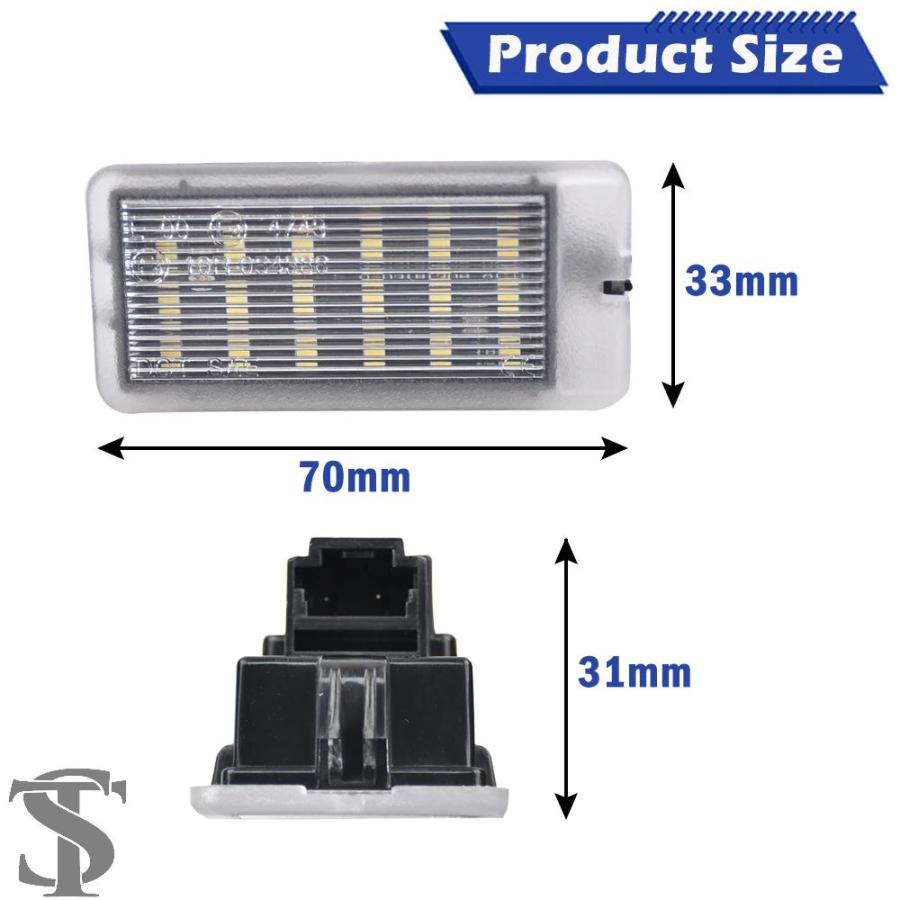 並行輸入品 LED インテリアトランクキャリアコンパートメントライト