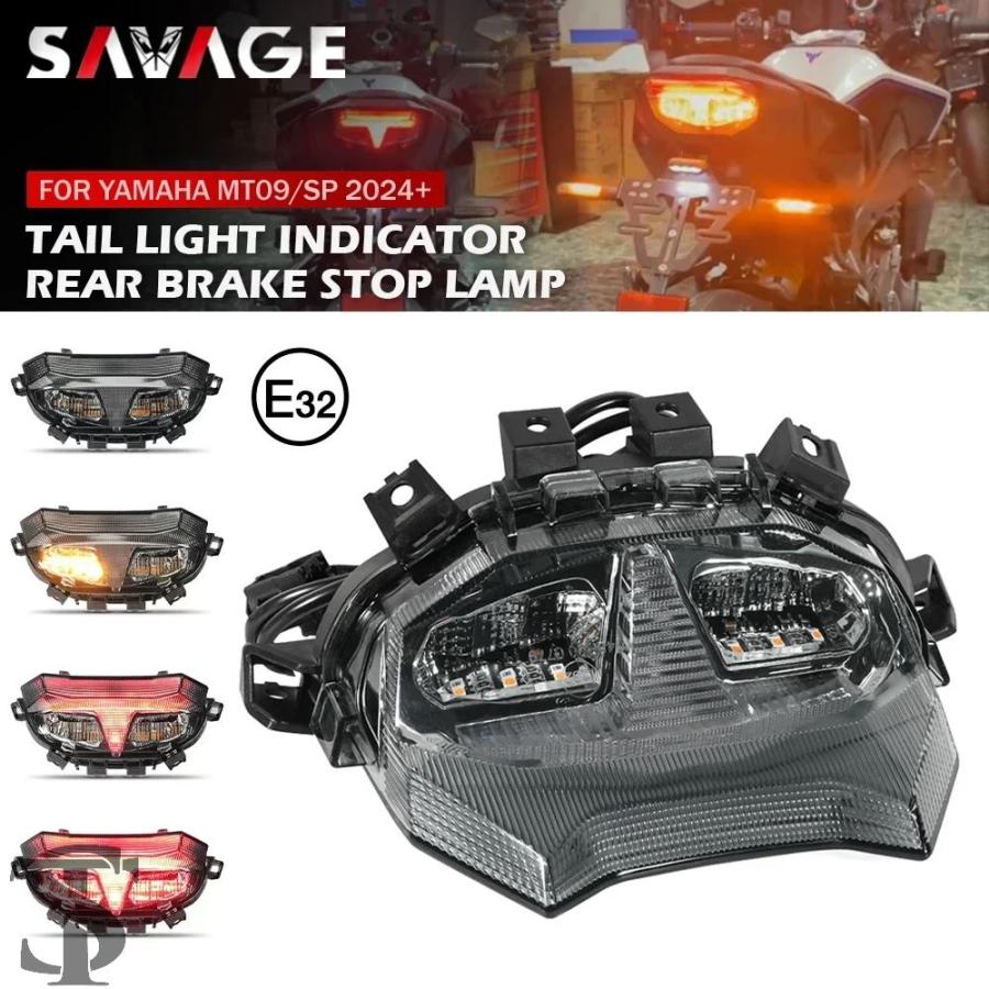 並行輸入品 MT-09 SP 2024 バイクテールライトヤマハ MT09 Y-AMT MT