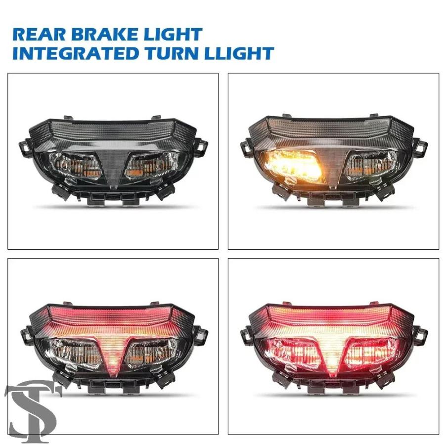 並行輸入品 MT-09 SP 2024 バイクテールライトヤマハ MT09 Y-AMT MT