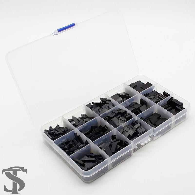 並行輸入品】500 個デュポンセットキットボックス 2.54 MMピッチ
