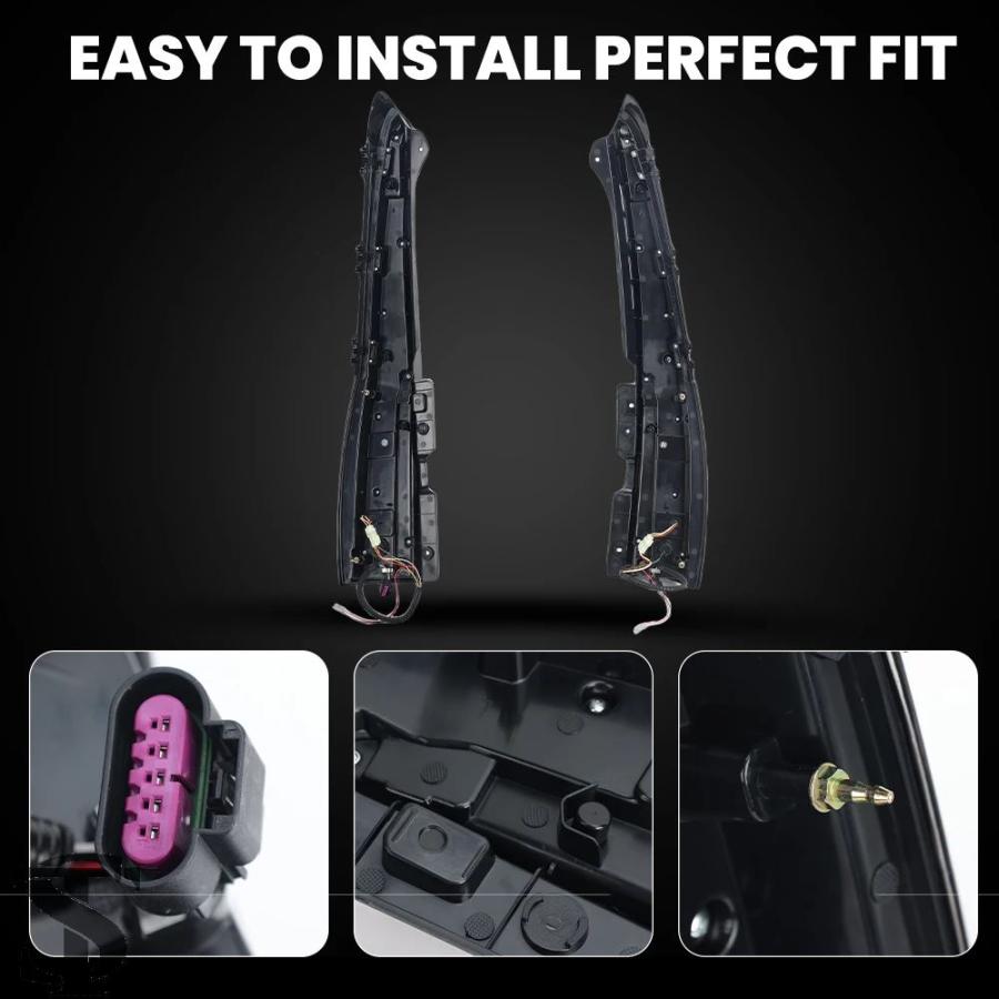 並行輸入品】1 セットテールライト GMC ユーコン 2007-2014 LED