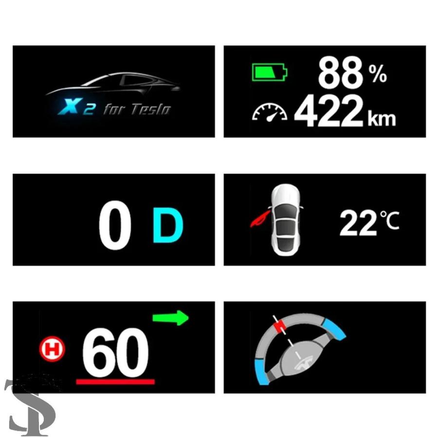 並行輸入品 テスラモデル 3/Y 2017-2023 HUD ヘッドアップディスプレイ 