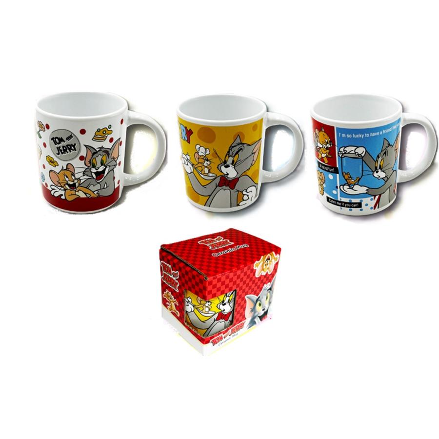 トムとジェリーマグカップ「単価300円(税込)×3個」Mug P3 : おもちゃ 