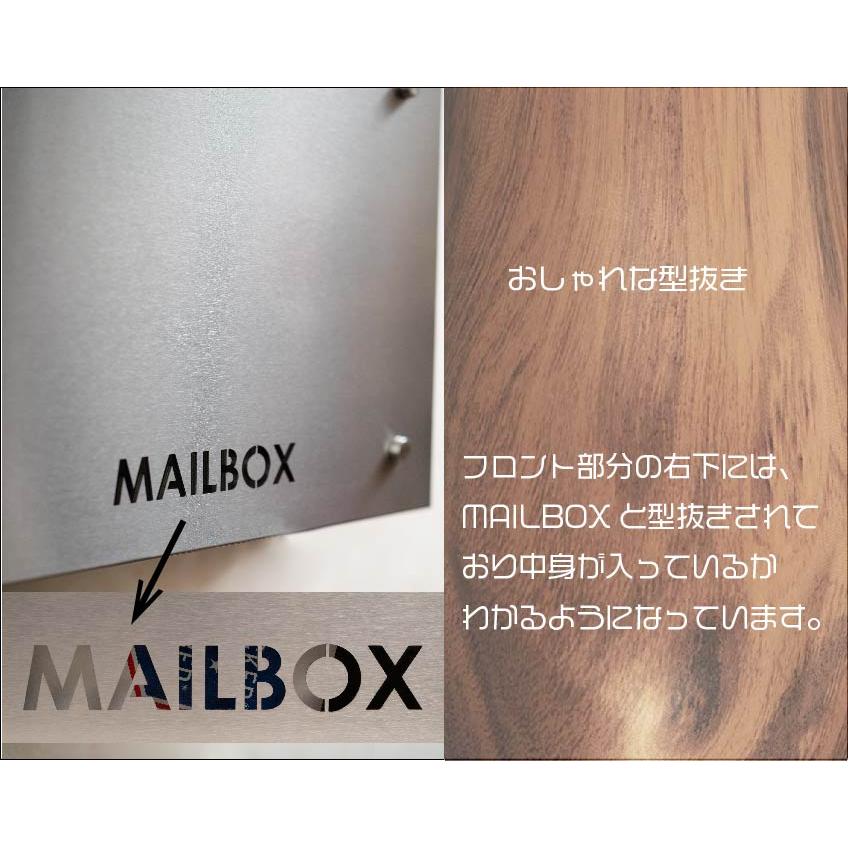 東谷　ステンレス製メールボックス　シンプル　郵便受け｜toutdoor｜06