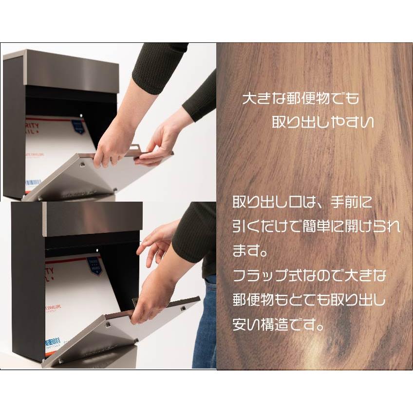 東谷　ステンレス製メールボックス　シンプル　郵便受け｜toutdoor｜07