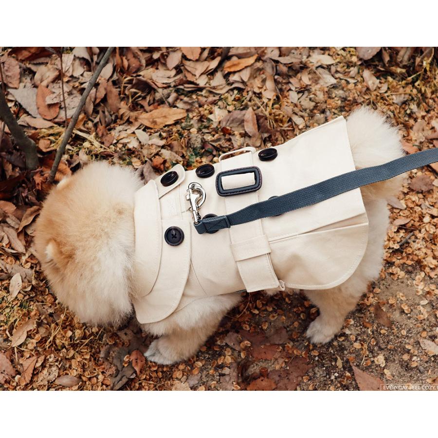 toutoucoco 犬 服 ジャンパー コート 春 秋 アウター ハーネス 対応