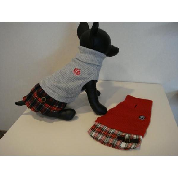 格安 チェックスカートワンピース ３号 犬服 新品即決 Turningheadskennel Com