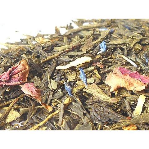 人気上昇中 モルゲンタオ 30g 緑茶にバラやマンゴーの花びら 甘く香る素敵なティー 紅茶 ギフト ロンネフェルト Materialworldblog Com