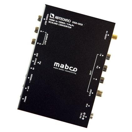 エーディテクノ mabco DSE-003 HDMI→ビデオ/コンポーネントコンバータ ADTECHNO