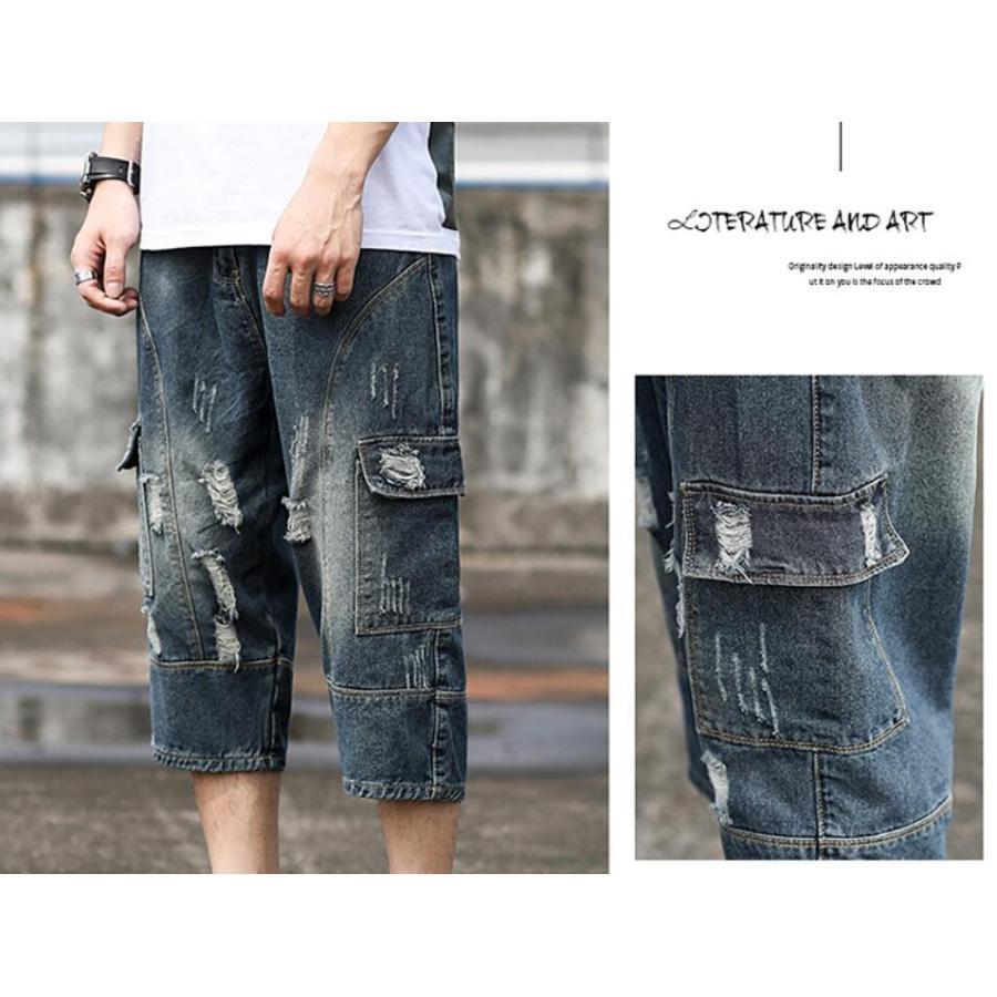 クロップドパンツ メンズ 七分丈 ハーフパンツ カーゴパンツ クロップドパンツ メンズ 七分丈 ハーフパンツ カーゴパンツ