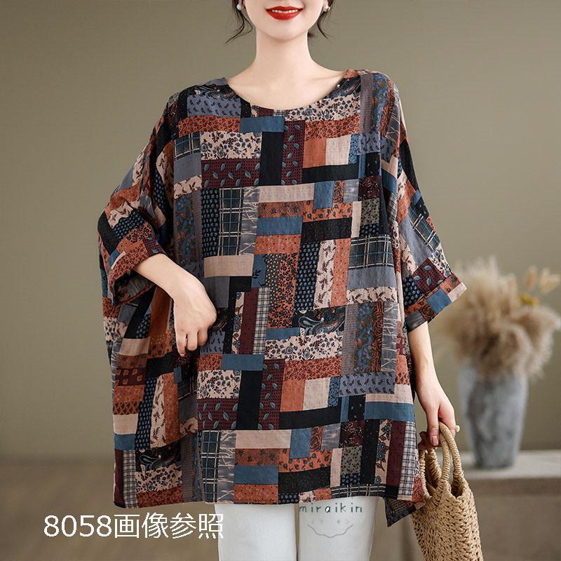 チュニック tシャツ 七分袖 レディース トップス リネンtシャツ チュニック tシャツ 七分袖 レディース トップス リネンtシャツ