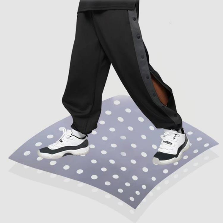 キッズ ジャージ ジュニア バスケットパンツ サイドボタン 裾 キッズ ジャージ ジュニア バスケットパンツ サイドボタン 裾