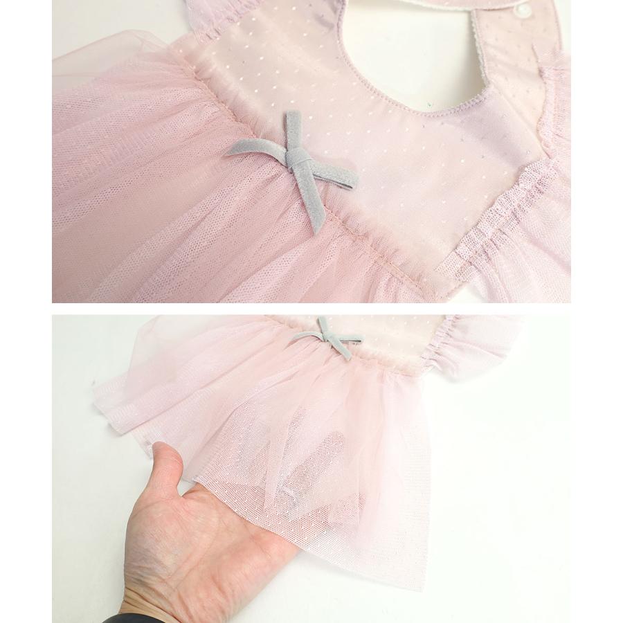 Leapepe レアペペ スタイ＆ブルマセット ベビー 女の子 スタイ ブルマ