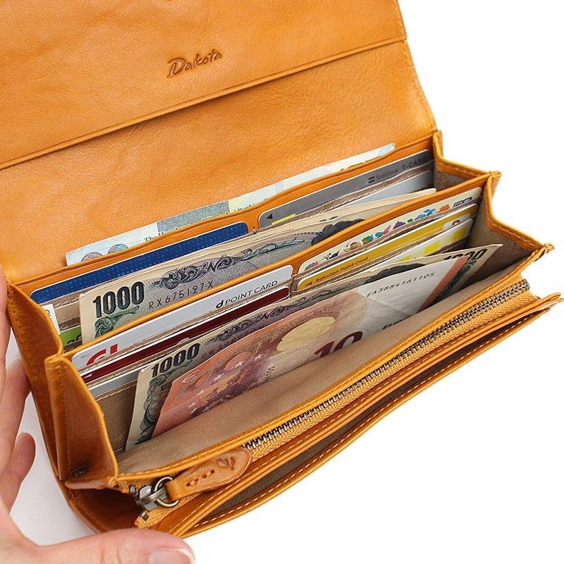 Dakota ダコタ 財布 長財布 小銭入れ ハーヴェスト 0030172 被せ Dakota ダコタ 財布 長財布 小銭入れ ハーヴェスト 0030172 被せ