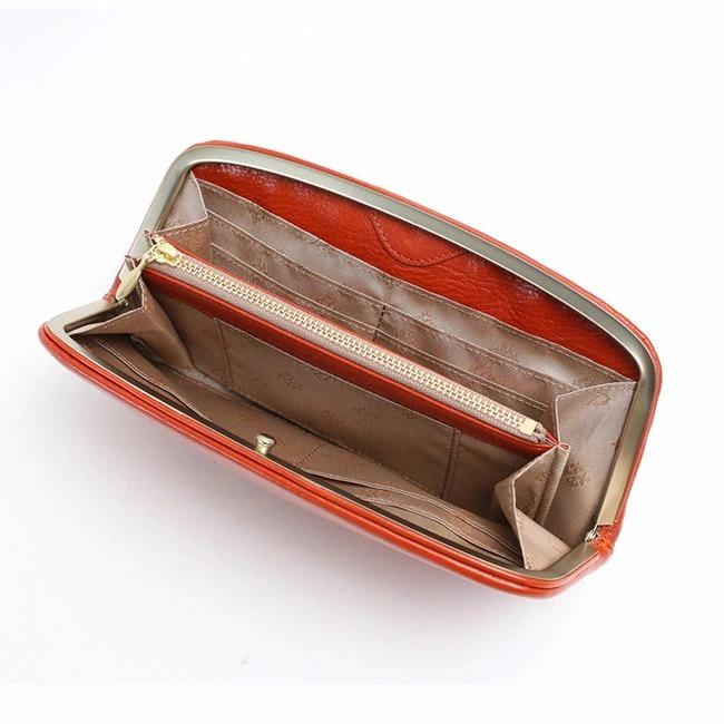 新品❤️ Dakota グラツィア　長財布　レッド　牛革　がま口　レディース 新品❤️ Dakota グラツィア 長財布 レッド 牛革 がま口