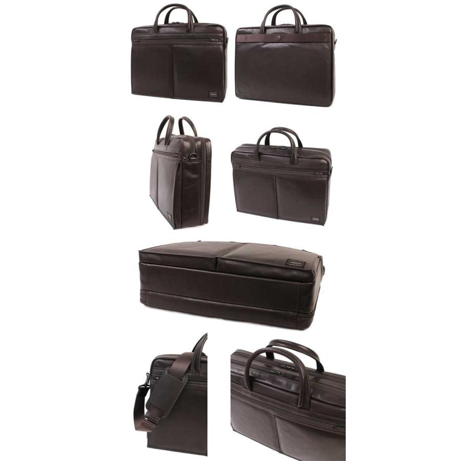 美品✨PORTER アメイズ ブリーフケース ビジネス オール レザー ブラウン 楽天市場】ポーター アメイズ 2WAYブリーフケース 022-03787