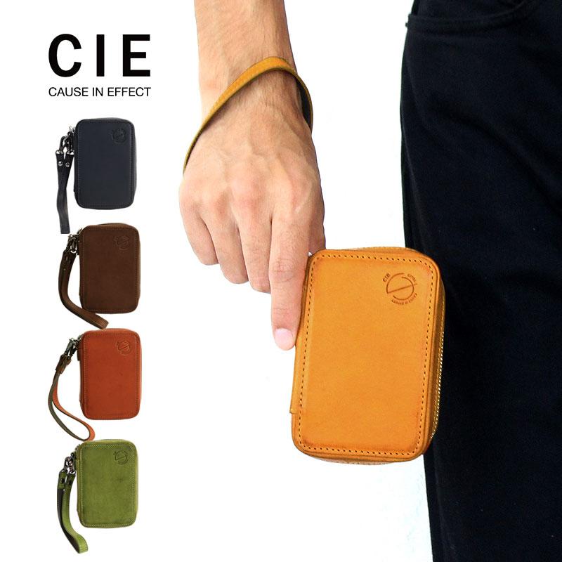 【商品レビューで＋P5％】ポイント10% シー キーケース L 鍵入れ カウレザー CIE ELVA KEYCASE L 032176 ヌメ革 本革 牛革 CIE（シー） キーケース L 鍵入れ カウレザー CIE ELVA KEYCASE L