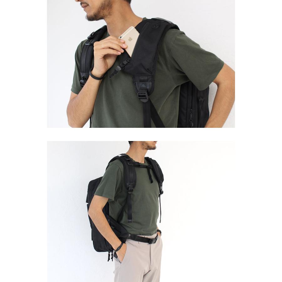 AS2OV アッソブ CORDURA DOBBY 305D 3WAY BACK PACK M BLACK バック 