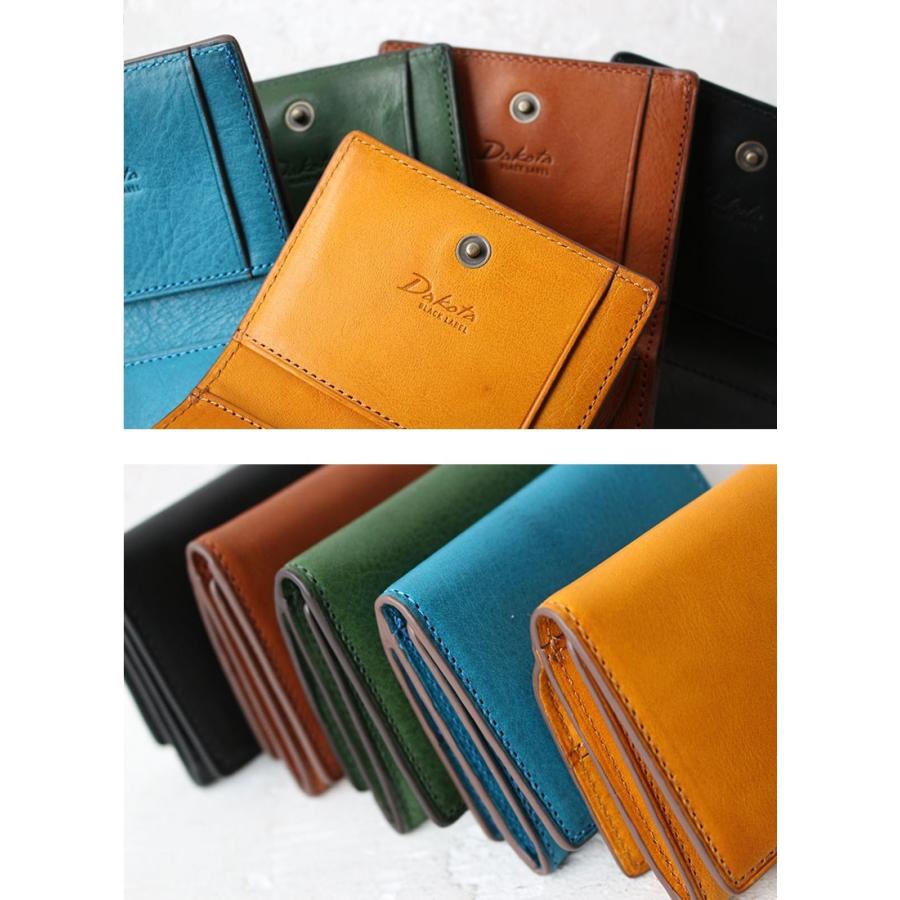 Dakota（ダコタ） 最大P47％ 限定ギフト付 ブラックレーベル 三つ折り