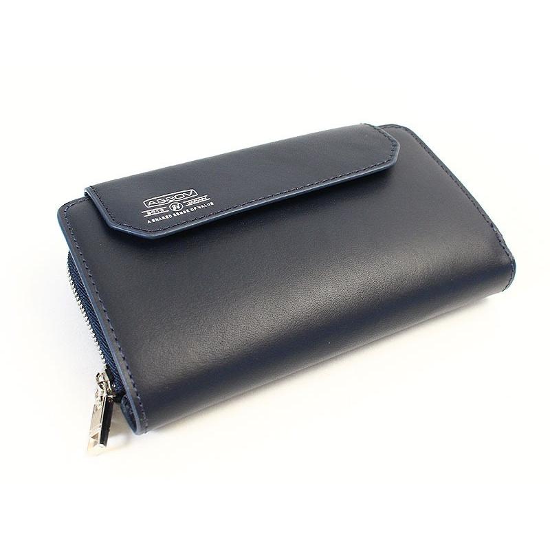 AS2OV（アッソブ） AS2OV LEATHER MOBILE WALLET SHORT WALLET 折財布