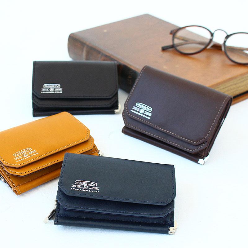 アッソブ AS2OV LEATHER MOBILE WALLET MONEY CLIP レザーモバイルウォレット マネークリップ UNBY lyp6の画像