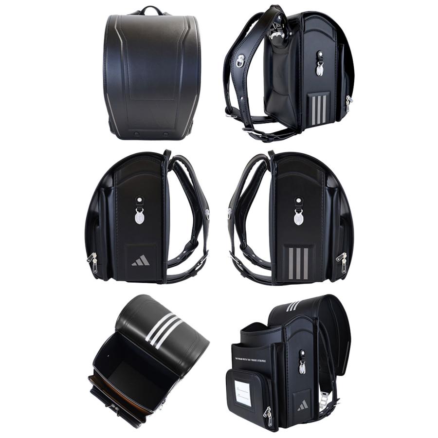 新品 定価74,800円 アディダス ランドセル 男の子用 黒x赤 日本製 adidas ランド10%OFF ランドセル 男の子 軽量 青 赤 アディダス