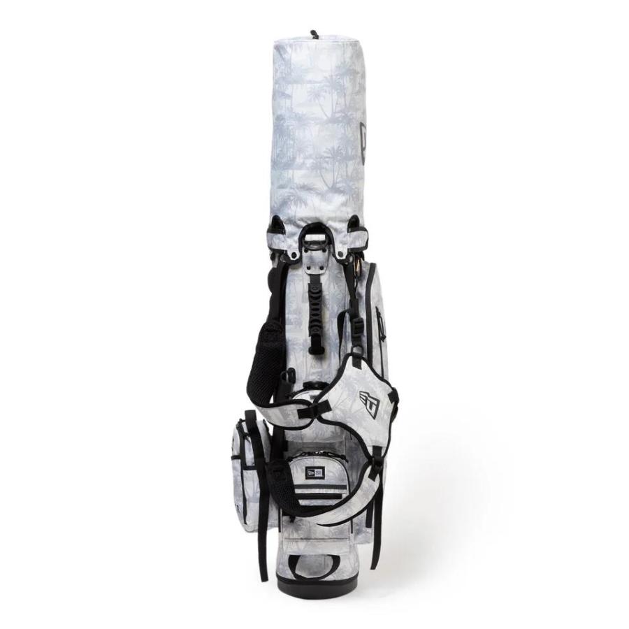 NEWERA パームツリー柄 キャディバッグ NEW ERA ニューエラ ゴルフ キャディーバッグ スタンド式 パーム