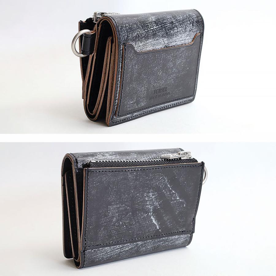 ポーター デューク ウォレット 149-03130 PORTER DUKE 三つ折り財布 吉田カバン ユニセックス レディース メンズ 財布 コンパクト ミニ財布 本革 レザー 日本製の画像