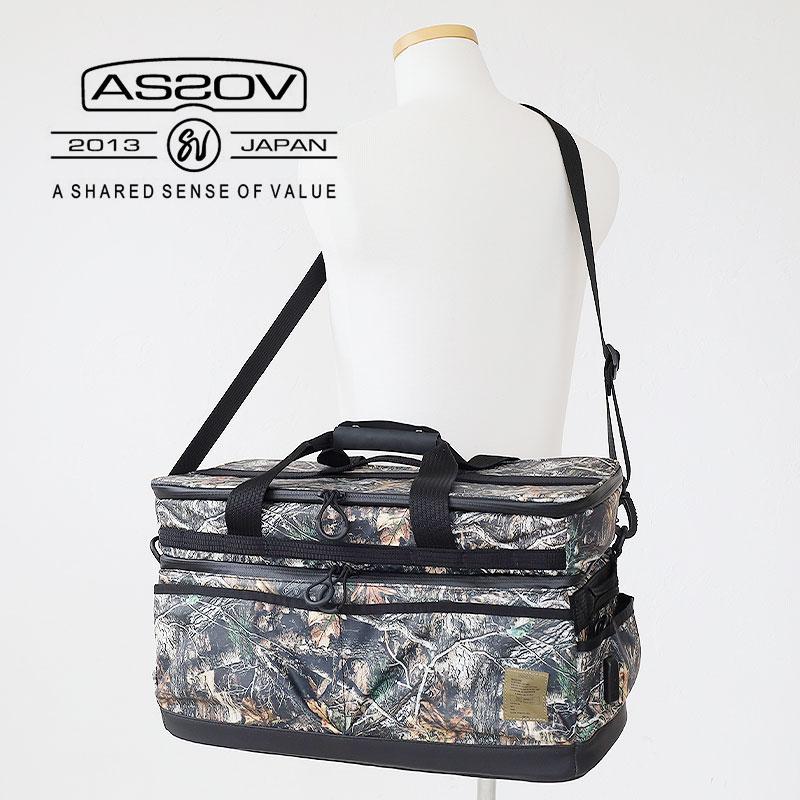 AS2OV（アッソブ） AS2OV 2ROOM CONTAINER 2ルームコンテナ 152213camo