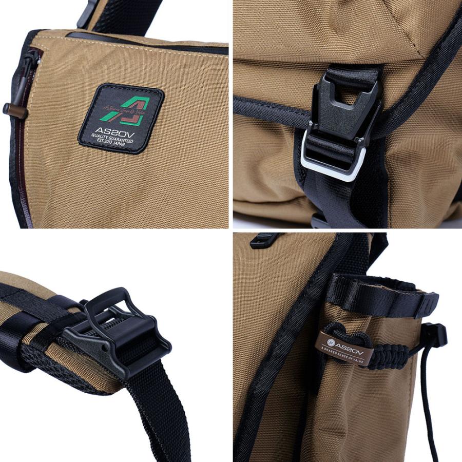 AS2OV アッソブ STANDARD SERIES MESSENGER ショルダーバッグ AS2OV アッソブ STANDARD SERIES MESSENGER ショルダーバッグ