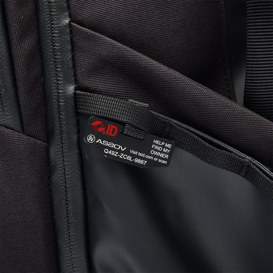 AS2OV圧縮袋プレゼント AS2OV アッソブ BLEISURE バックパック L リュック 152550 メンズ 大容量 ビジネス A3 36L-42L 拡張 PC収納 軽量 耐水 キャリーオンの画像