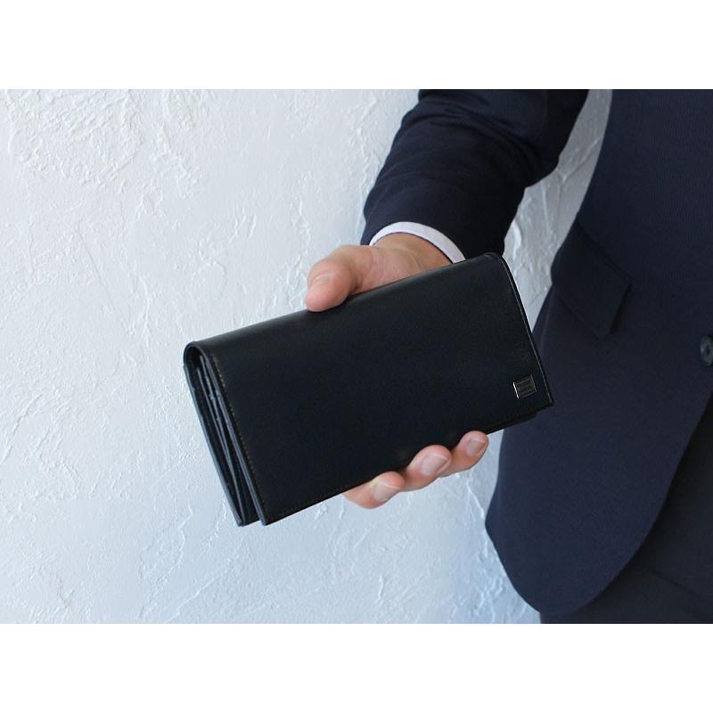PORTER プリュム　ロングウォレット　ネイビー PORTER ポーター プリュム ロングウォレット 179-03867 吉田