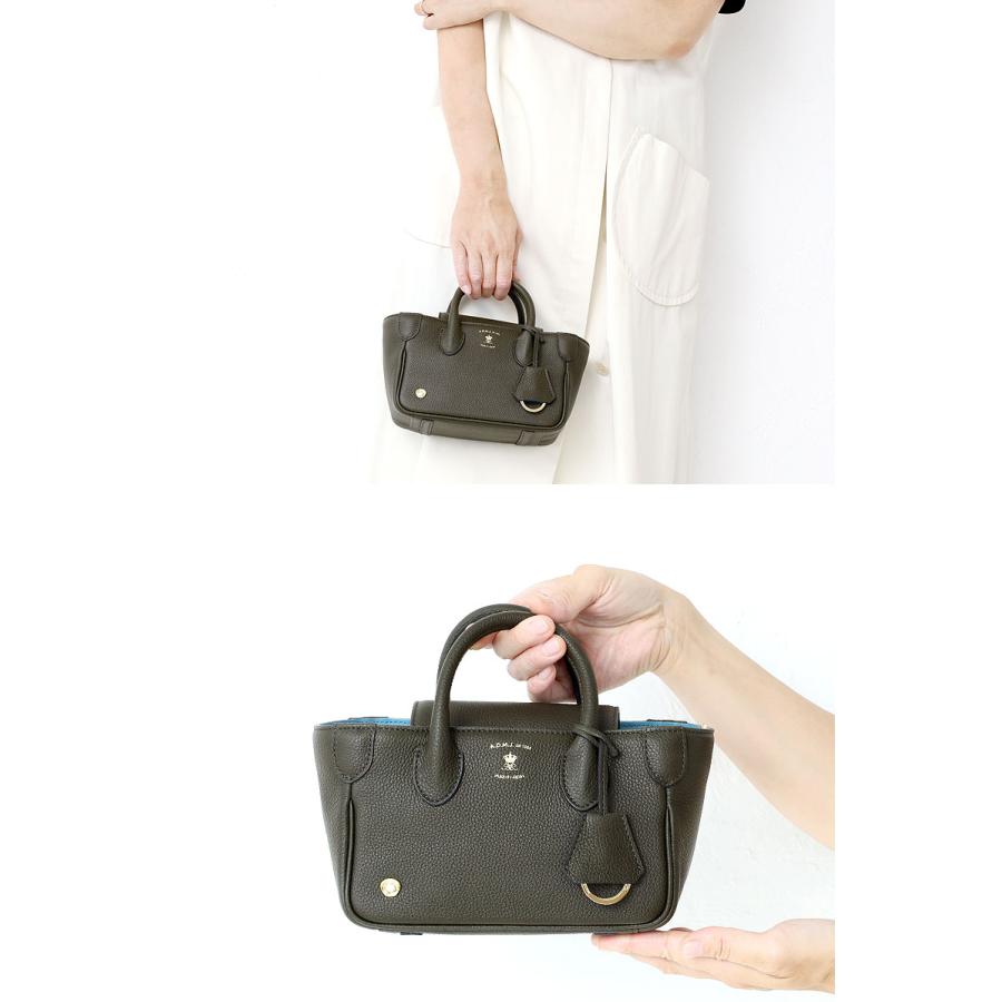 A.D.M.J A.D.M.J. 牛革 モーツァルト マイクロミニトートバッグ A.D.M.J A.D.M.J. 牛革 モーツァルト マイクロミニトートバッグ