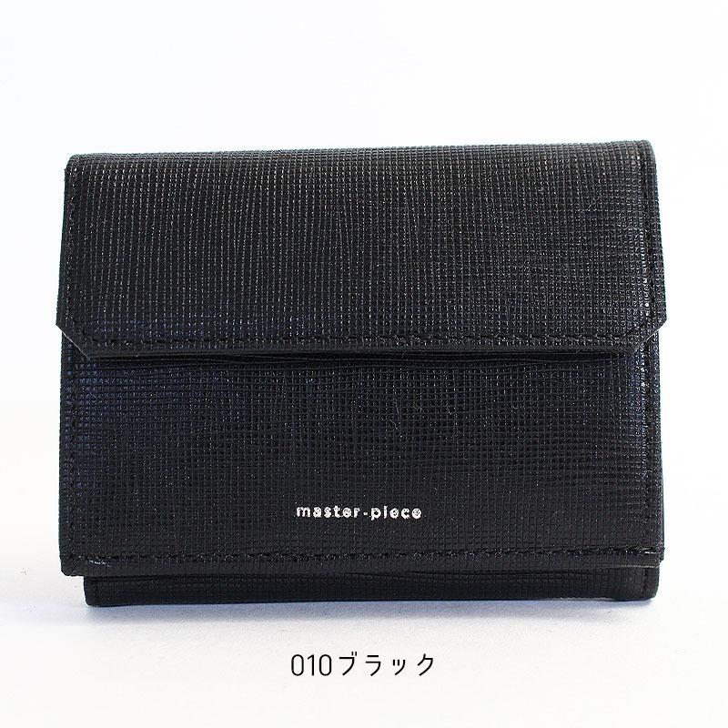 未使用級✨マスターピース コンパクトウォレット 財布 ラウンド ブラック 日本製 楽天市場】【最大52倍｜10/5限定】マスターピース 二つ折り財布