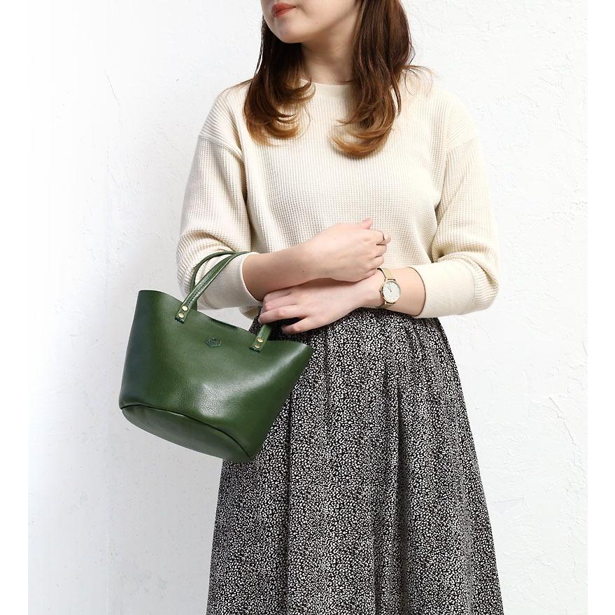 Folna フォルナ ヌメオイルシュリンク バケツトートバッグ 224813