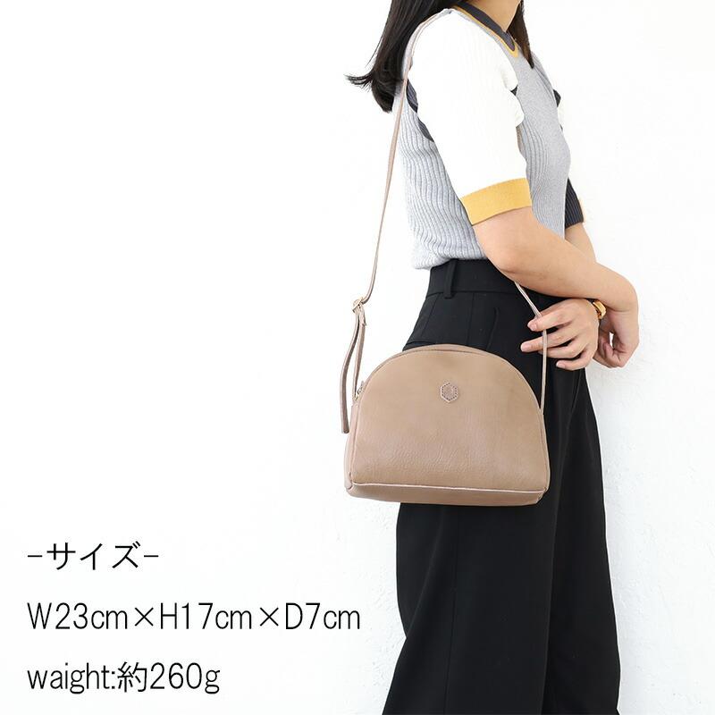 Folna フォルナ ショルダーバッグ 224874 ヌメオイルシュリンク アール