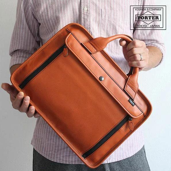 美品 PORTER バロン ブリーフケース ビジネスバッグ レザー ブラック 楽天市場】ポーター バロン ブリーフケース 206-02631 ビジネスバッグ