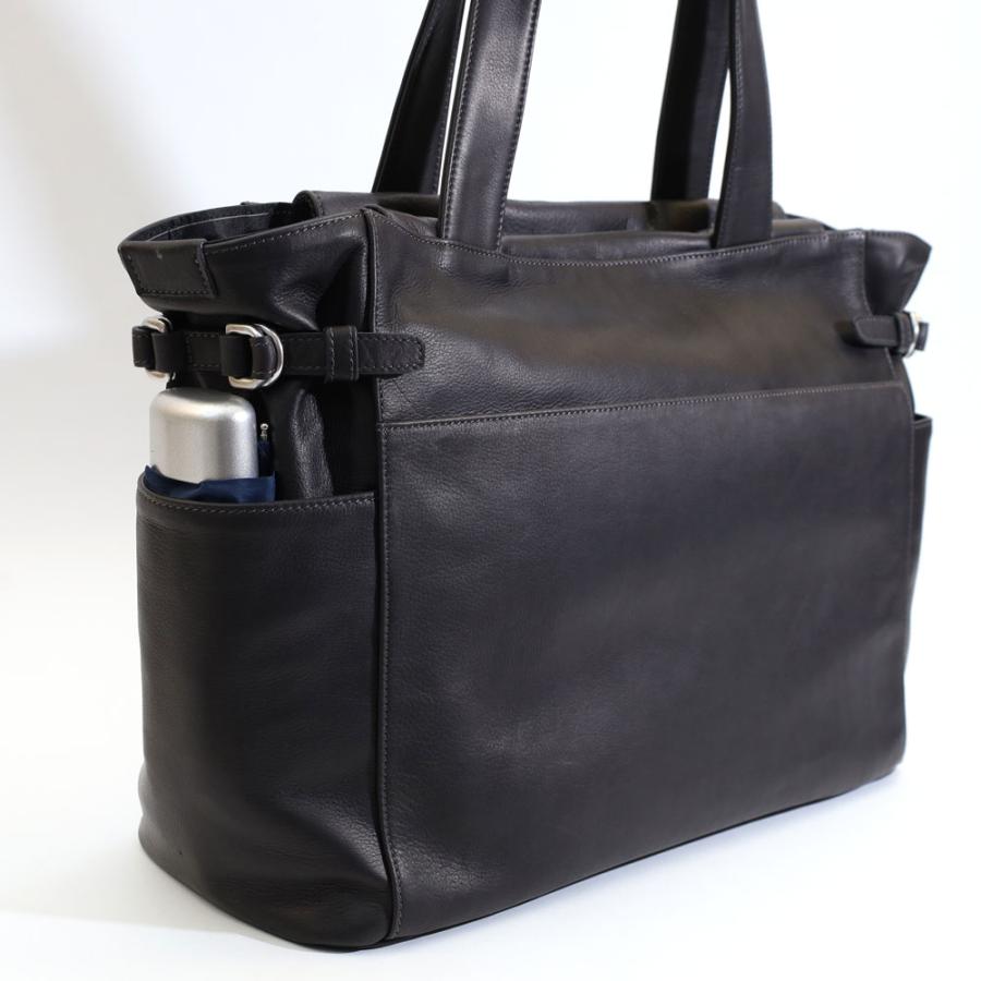 aniary アニアリ トート トートバッグ Tote 28-02005 メンズ オールシーズン 通勤 標準 バッグ A4 レギュラーサイズ レザーの画像