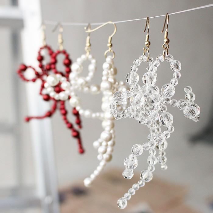 最大12 還元 メリージェニー セール 40 Off リボン Merry Jenny Ribbonビーズピアス りぼん パール クリア ホワイト レッド ワイン 東西南北屋 通販 Paypayモール