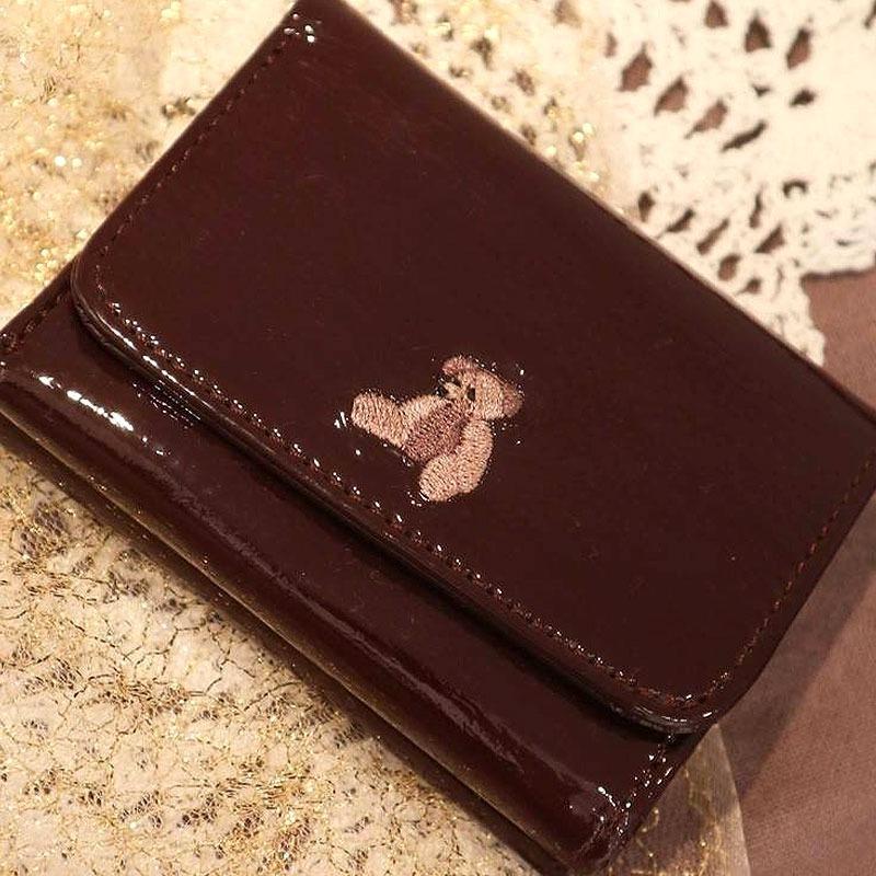 merry jenny ノベルティ 財布 merry jenny（メリージェニー） セール くま bearエナメルウォレット