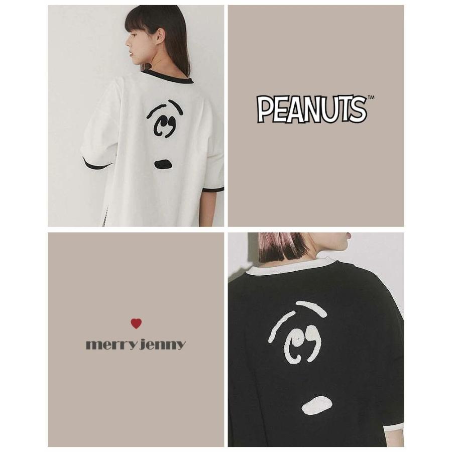 【未使用】 merry jenny 限定 SNOOPY Tシャツ merry jenny（メリージェニー） セール Tシャツ PEANUTS snoopy Big