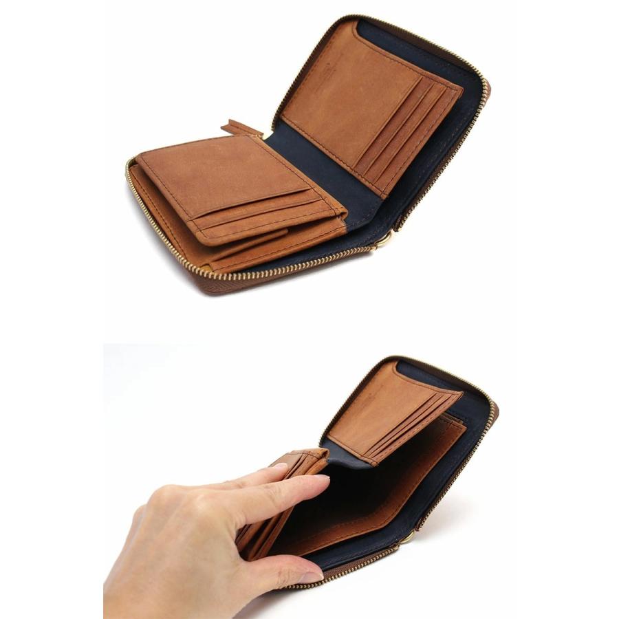 CREED（クリード） 財布 折財布 UDUK L字ジップミドルウォレット 二