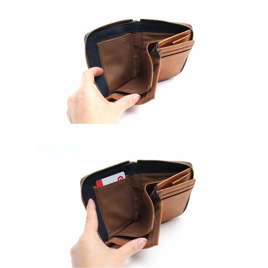 CREED（クリード） 財布 折財布 UDUK L字ジップミドルウォレット 二