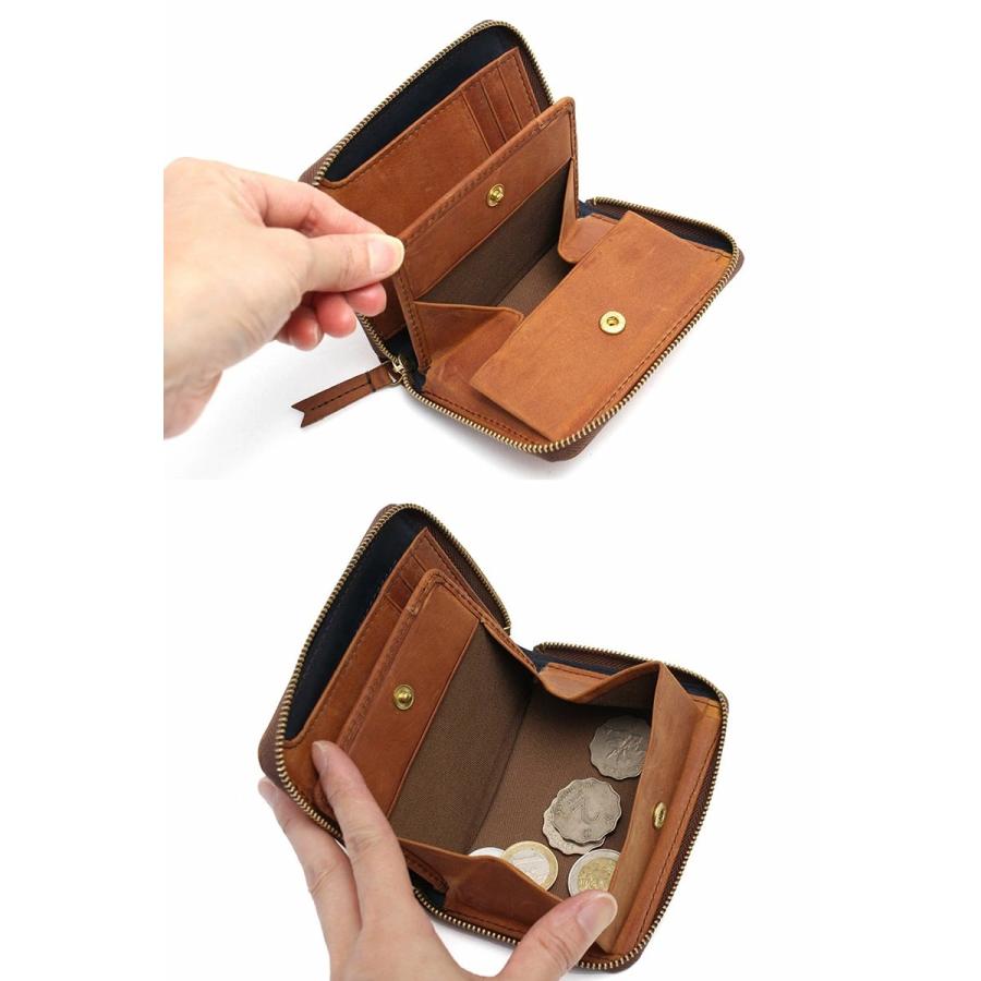 CREED（クリード） 財布 折財布 UDUK L字ジップミドルウォレット 二