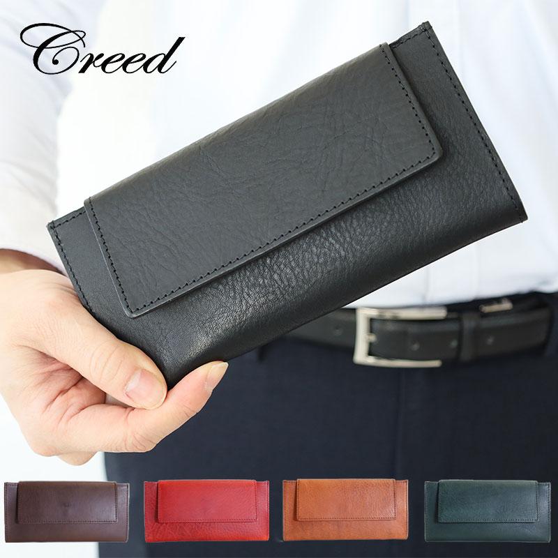 ポイント10% クリード 長財布 Creed OE フラップウォレット  312c957 かぶせ蓋 本革 井野屋 正規品 Creed(ファッション) クリード 長財布 Creed OE フラップウォレット