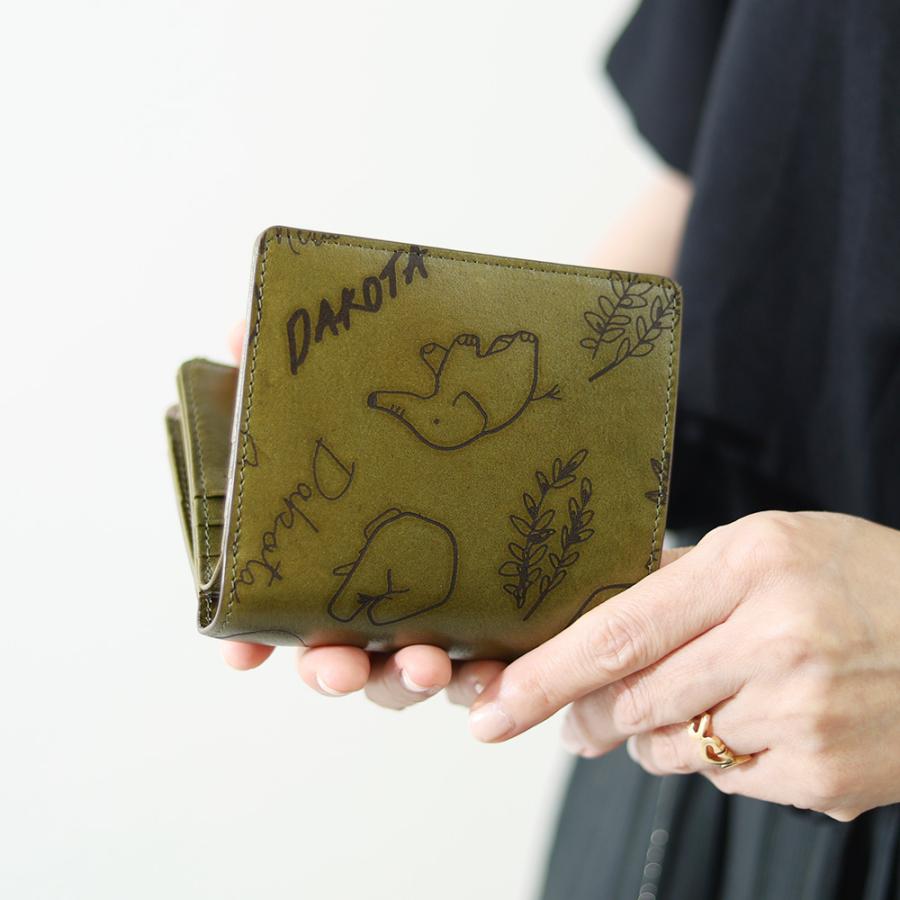 Dakota（ダコタ） 最大P47％ 限定ギフト付 エレファンテ 二つ折り財布