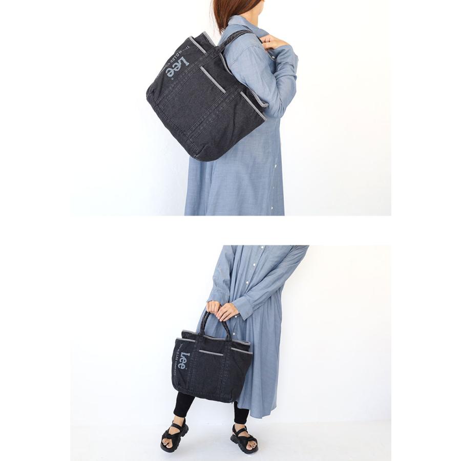 Lee（リー） トートバッグ B4対応 大容量 通学 320-706 デニム