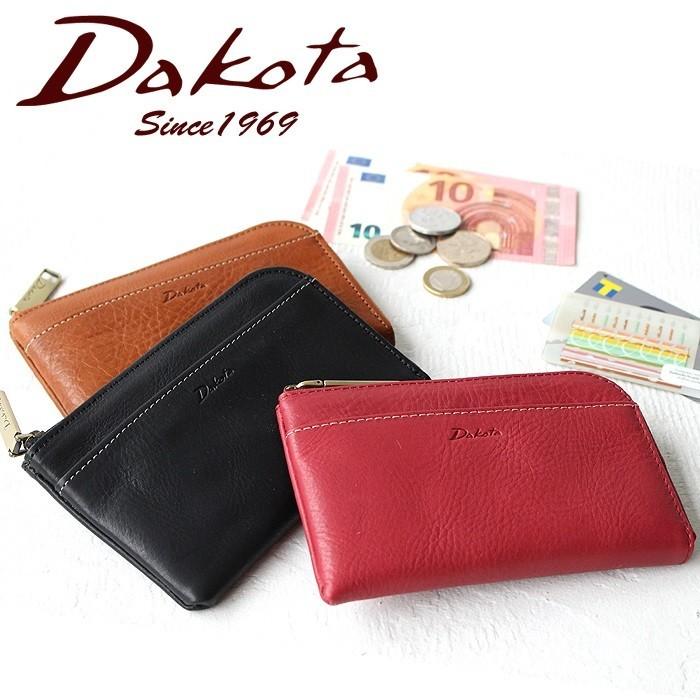 【dakotaレザートレー有】ダコタ 財布 ラルゴ Dakota 35880 新品番0030580 スリム ミニ財布 レディース ブランド 日本製 本革 牛革 レザー 正規品 akz015｜touzaiyamakaban