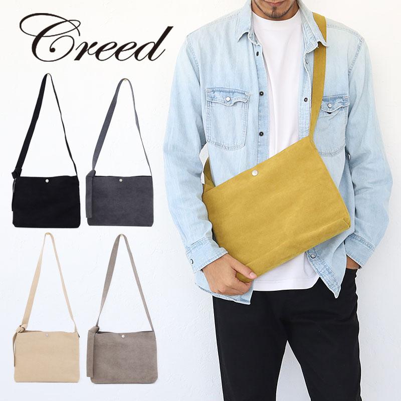 クリード ショルダーバッグ ショルダー 456c07 Creed F-2 F-2シリーズ スエード調 正規品 ギフト プレゼント B5対応 Creed(ファッション) クリード ショルダーバッグ ショルダー 456c07