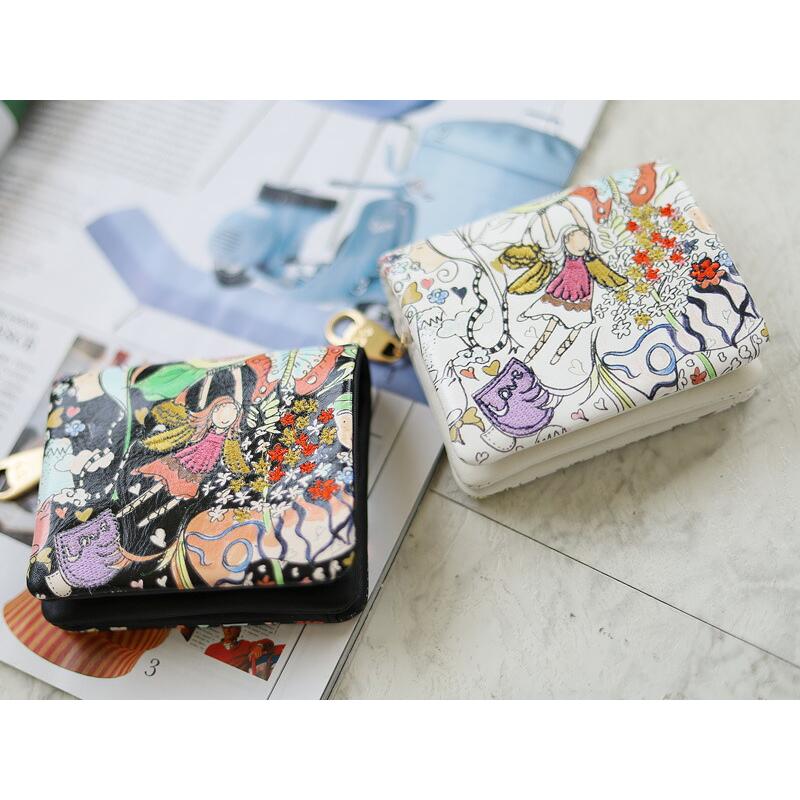 tsumori chisato CARRY ツモリチサトミニ財布 折財布 小さい財布